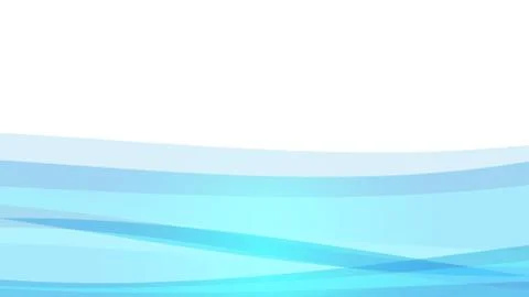 The Abstract vector image  Blue wave on white background. Stock Illustration