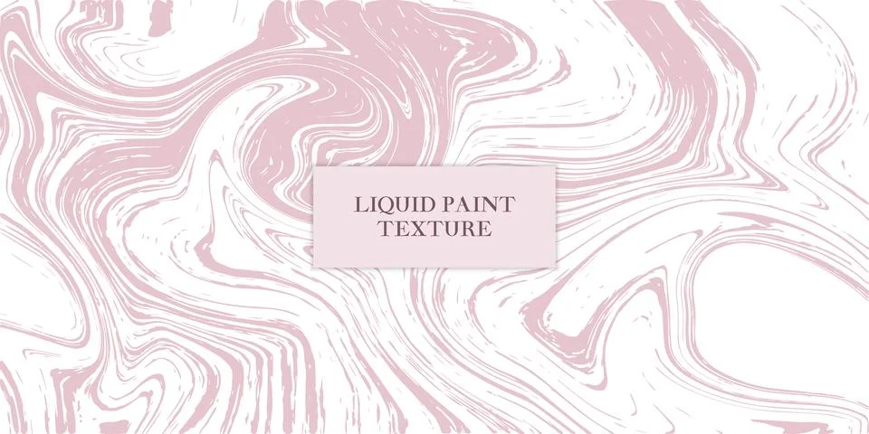 Abstract vector image featuring pink and white marbling effect. Modern liqu.. Stock Illustration