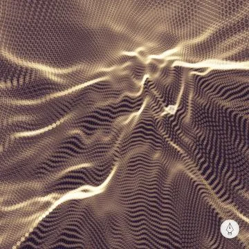 Abstract vector landscape background. 3d technology vector illus Abstract ... Stock Photos