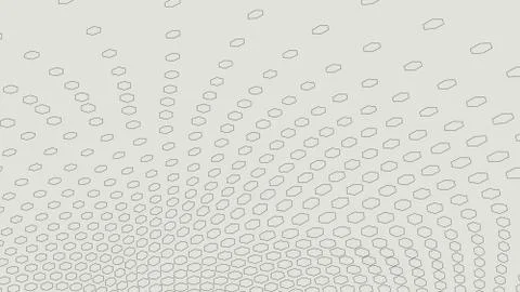 Abstract vector landscape background. Cyberspace grid. 3d technology Illustrazione stock