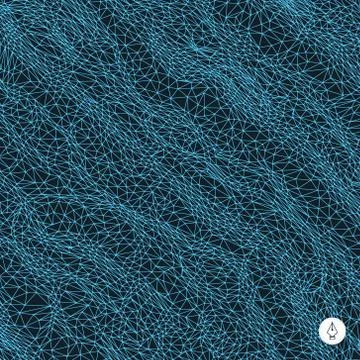 Abstract vector landscape background Stock Illustration