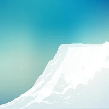 Abstract vector landscape mesh background. Chaotically connected points and p Illustrazione stock