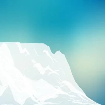 Abstract vector landscape mesh background. Chaotically connected points and p Illustrazione stock