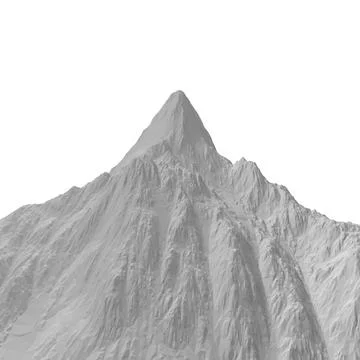 Abstract vector landscape nature or outdoor mountain view polygonal. Geograph Stock Illustration