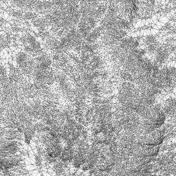 Abstract vector landscape nature or outdoor mountain view wireframe. Geograph Stock Illustration