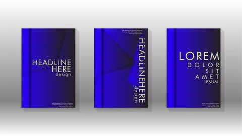 Abstract vector layout background. For brochures, annual, magazine, vector te Stock Illustration