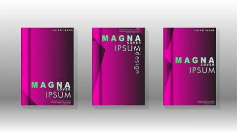 Abstract vector layout background. For brochures, annual, magazine, vector te Stock Illustration