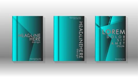 Abstract vector layout background. For brochures, annual, magazine, vector te Stock Illustration