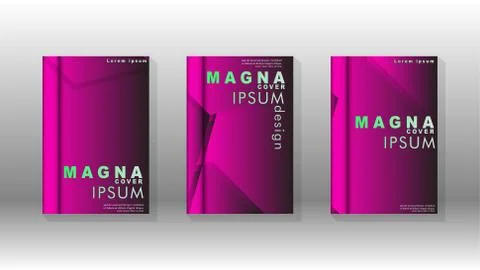 Abstract vector layout background. For brochures, annual, magazine, vector te Stock Illustration