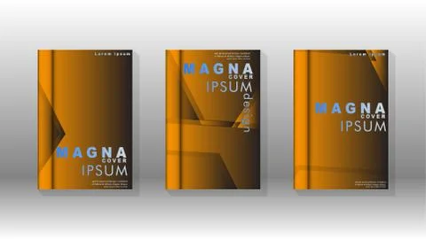 Abstract vector layout background. For brochures, annual, magazine, vector te Illustrazione stock