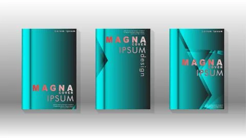 Abstract vector layout background. For brochures, annual, magazine, vector te Stock Illustration