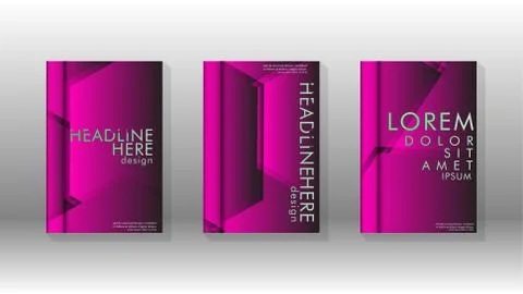 Abstract vector layout background. For brochures, annual, magazine, vector te Illustrazione stock