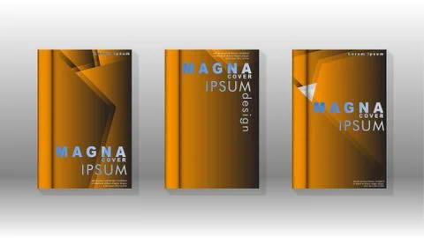 Abstract vector layout background. For brochures, annual, magazine, vector te Illustrazione stock