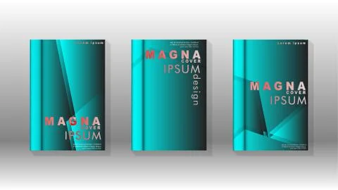 Abstract vector layout background. For brochures, annual, magazine, vector te Stock Illustration