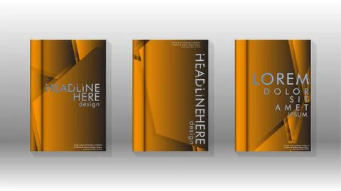 Abstract vector layout background. For brochures, annual, magazine, vector te Stock Illustration