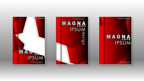 Abstract vector layout background. For brochures brochures, annual magazine v Stock Illustration