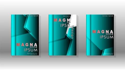 Abstract vector layout background. For brochures, annual, magazine, vector te Illustrazione stock