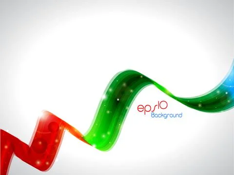 Abstract vector line . Stock Illustration