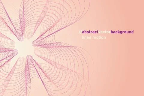 Abstract vector lines background Stock Illustration