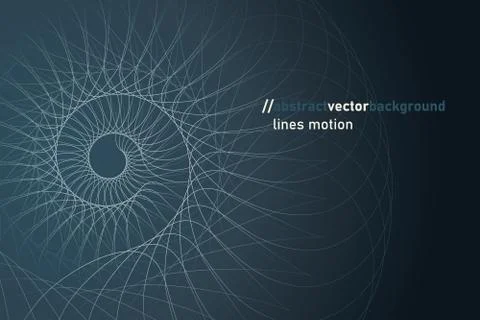 Abstract vector lines background Stock Illustration