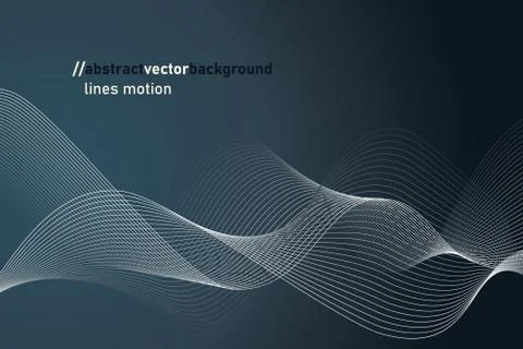 Abstract vector lines background Stock Illustration