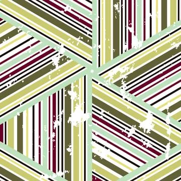 Abstract Vector Lines Vector - Colorful abstract lines pattern seamless Co... Stock Photos