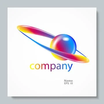 Abstract Vector Logo. Element Design Template. Creative Symbol. Stock Illustration