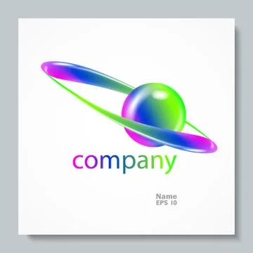 Abstract Vector Logo. Element Design Template. Creative Symbol. Stock Illustration