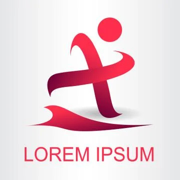 Abstract vector logo Stock Illustration