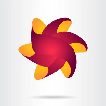 Abstract vector logo Stock Illustration