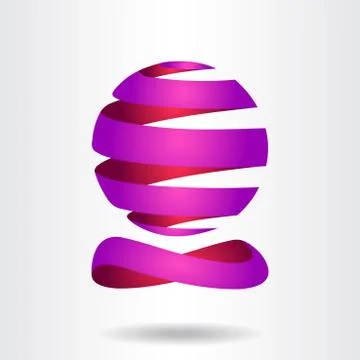 Abstract vector logo Stock Illustration