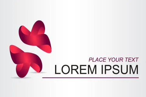 Abstract vector logo Illustrazione stock