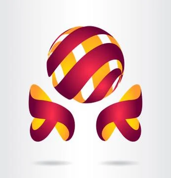 Abstract vector logo Stock Illustration