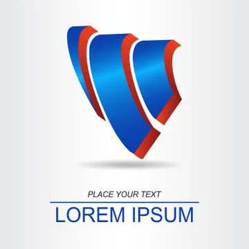 Abstract vector logo Stock Illustration