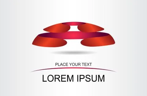 Abstract vector logo Stock Illustration