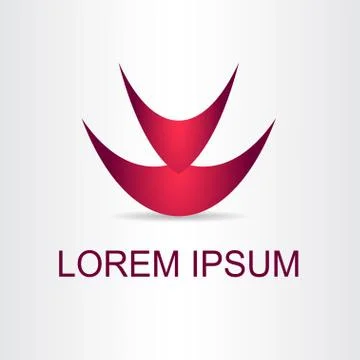 Abstract vector logo Stock Illustration