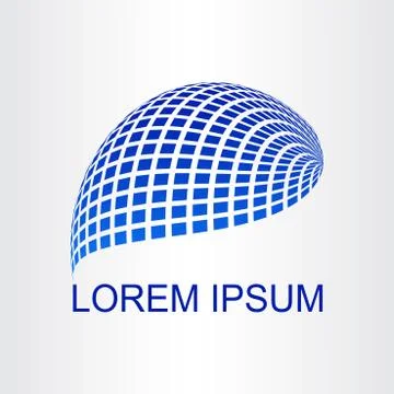 Abstract vector logo Stock Illustration