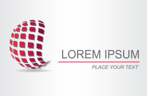 Abstract vector logo Stock Illustration