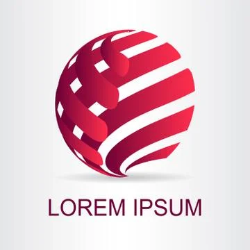 Abstract vector logo Stock Illustration