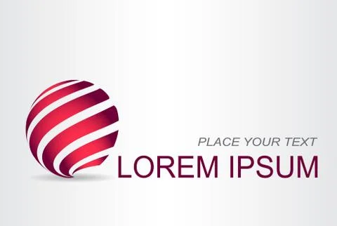 Abstract vector logo Stock Illustration