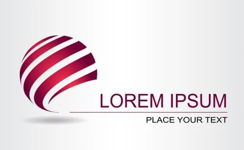 Abstract vector logo Stock Illustration