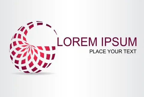 Abstract vector logo Stock Illustration