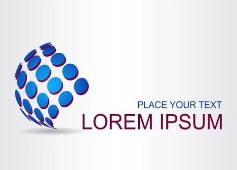 Abstract vector logo Stock Illustration