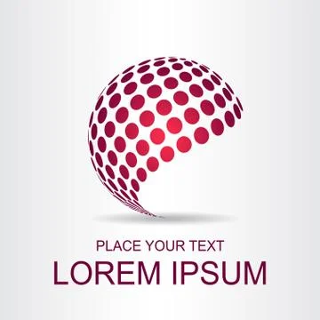 Abstract vector logo Stock Illustration