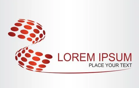 Abstract vector logo Stock Illustration