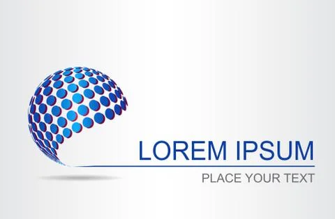 Abstract vector logo Stock Illustration