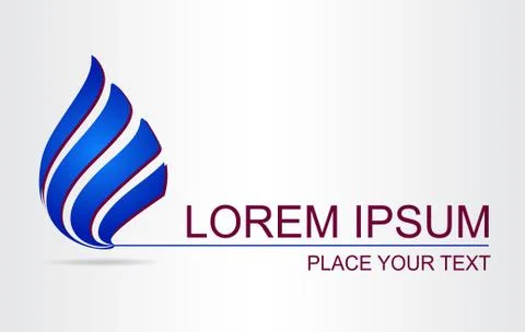 Abstract vector logo Stock Illustration