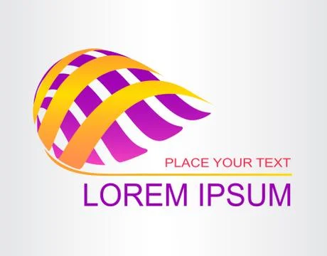 Abstract vector logo Stock Illustration