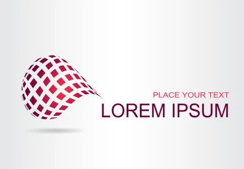 Abstract vector logo Stock Illustration