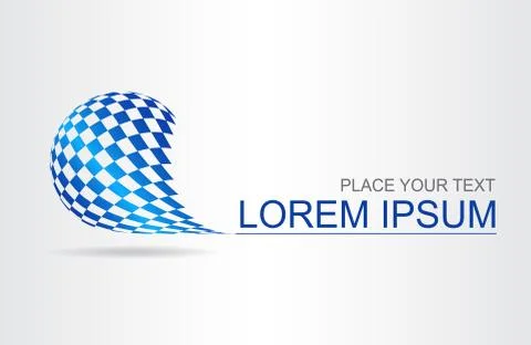 Abstract vector logo Stock Illustration